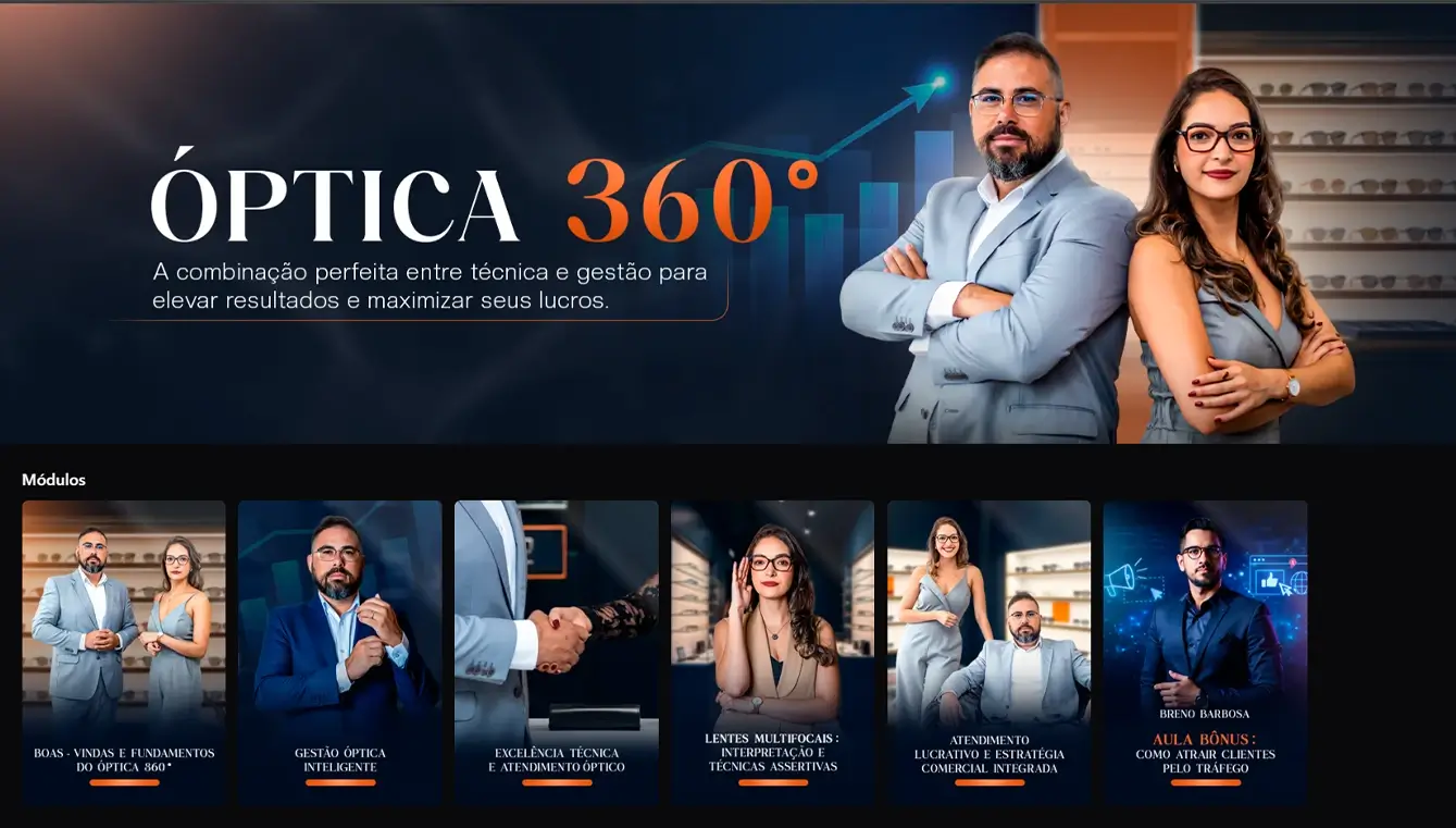 Área de membros construída por Fernando Siqueira — tela 2